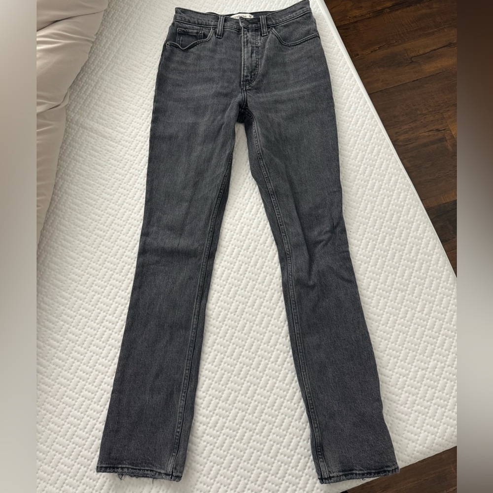 Abercrombie 90s skinny high rise
